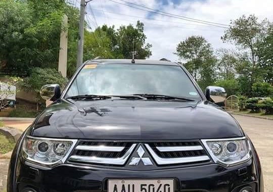 Mitsubishi Montero 2015 Diesel Manual Black for sale