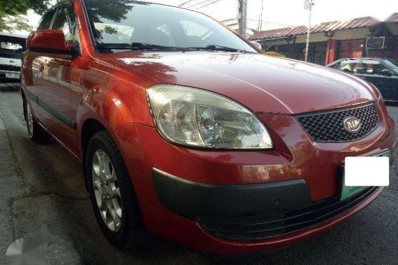 Kia Rio Matic Tropical Red 2009 for sale