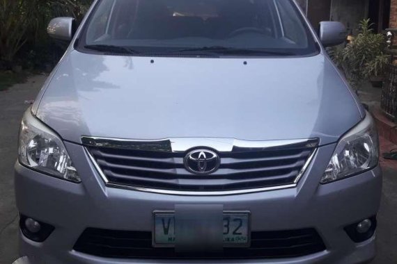 Toyota Innova g gas manual 2013 for sale