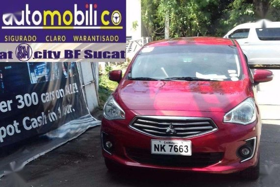 2015 Mitsubishi Mirage G4 GLS Manual Automobilico SM City Bicutan for sale