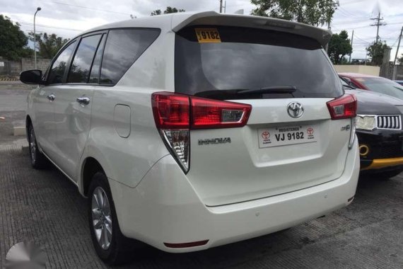 2017 TOYOTA Innova G diesel pearlwhite FOR SALE