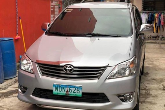 Well-kept Toyota Innova E 2014 for sale