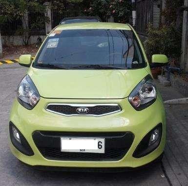 AT Kia Picanto EX 2015 Lime Green for sale