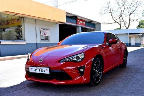 2018 Toyota 86 MT 1658m Good As Brandnew Nego Batangas Area for sale
