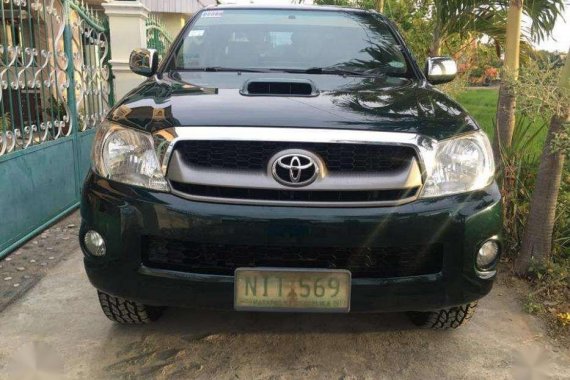 Toyota Hilux G 4x4 manual 2010 model for sale 