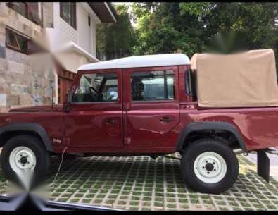 Landrover Defender 110 2001 MT Red For Sale 