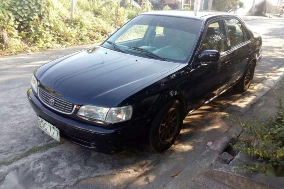 Toyota Corolla GLI Automatic 1998 Black For Sale 