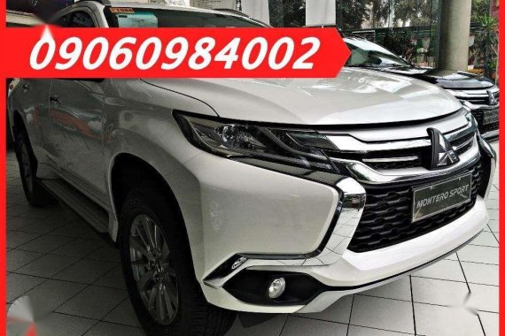 Get a low down brand new 2018 Mitsubishi Montero Sport Gls Automatic