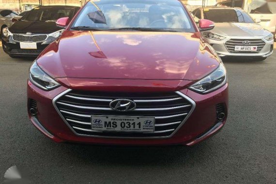 2017 Hyundai Elantra GL 1.6 Automatic RED FOR SALE 