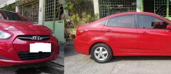 Hyundai Accent 2017 Red Manual