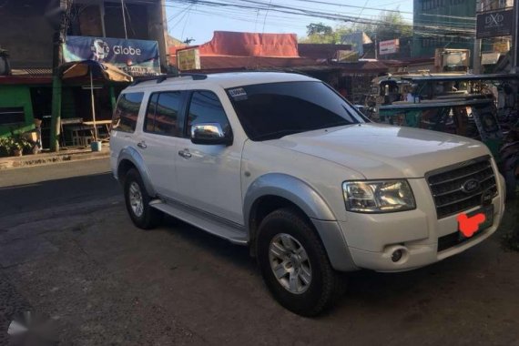 Ford  Everest 2009 Manual White For Sale 