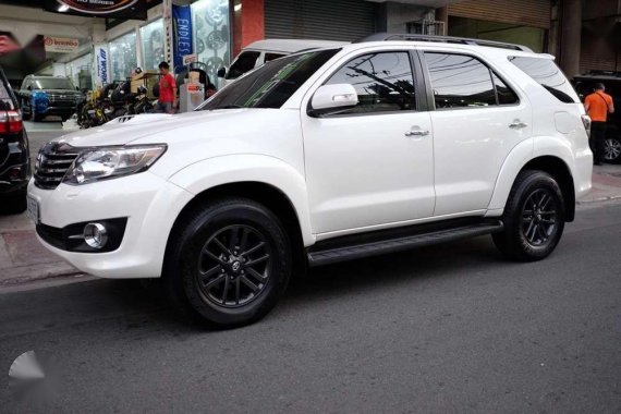 Toyota Fortuner 2014 4x4 Pearl White