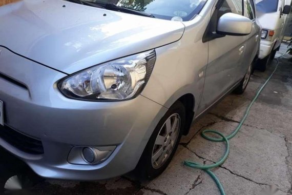 Mitsubishi Mirage 2015 MT Silver For Sale 