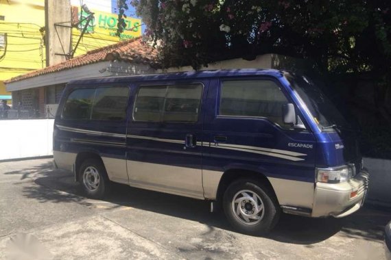 2002 Nissan Urvan Escapade FOR SALE 