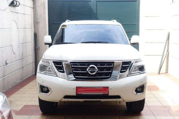 2018 Nissan Patrol Royale (RARE Light Beight Int.) 5.6 V8 P White