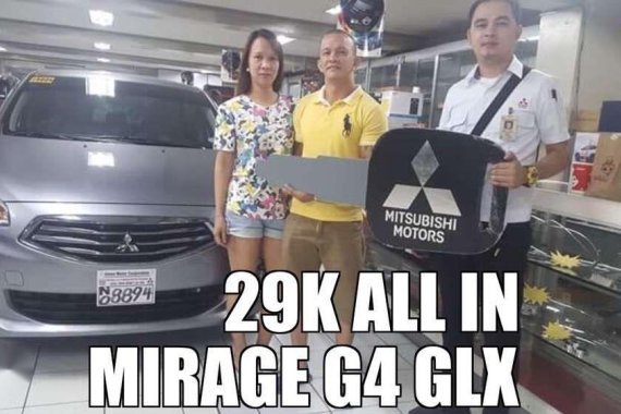 2018 MITSUBISHI Mirage G4 Glx MT 28K DP L300 Montero Adventure