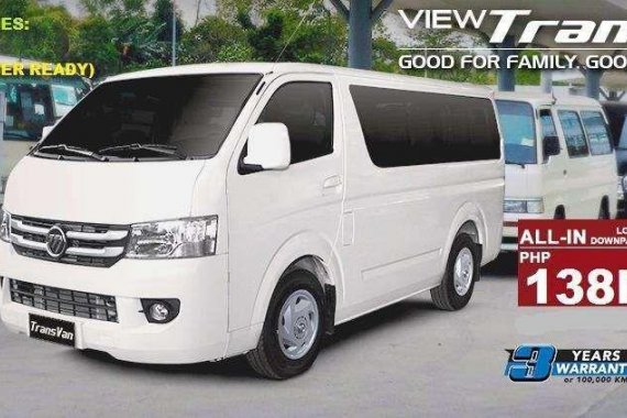 Foton View Transvan 2018 for sale