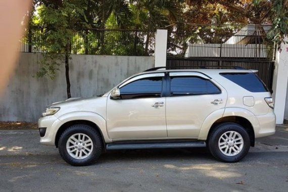 2013 Toyota Fortuner G for sale