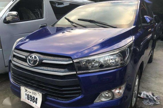 2016 Toyota Innova 2.8 E Automatic Blue