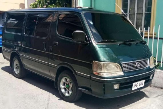 Toyota Hi Ace GL Commuter Manual Green For Sale 