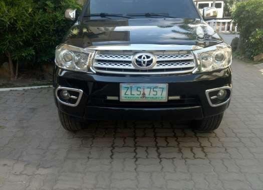2007 Toyota Fortuner AT Black SUV For Sale