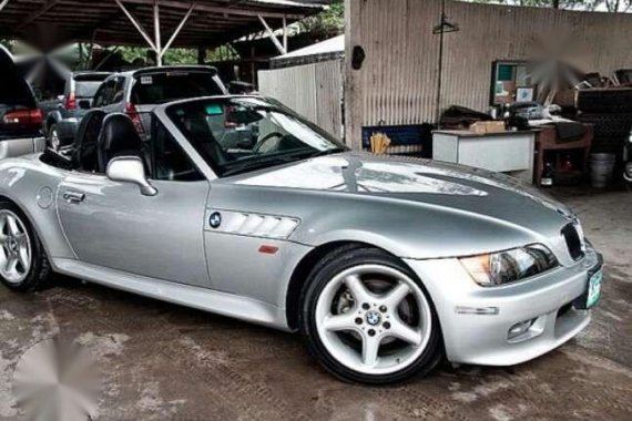 2003 BMW Z3 Automatic Silver Convertible For Sale 