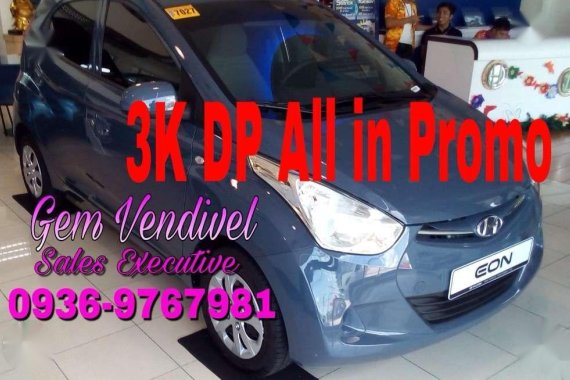 HYUNDAI Eon 0.8 Glx MT Low Dp 2018 FOR SALE