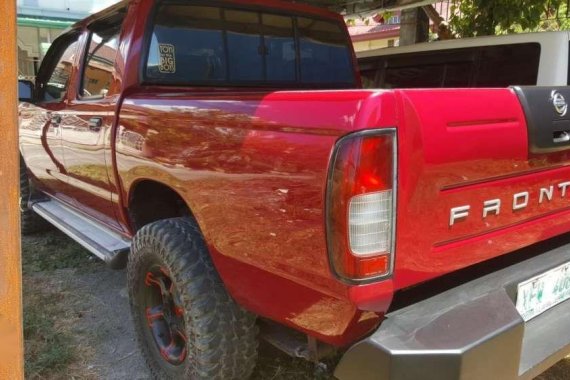Nissan Frontier 2005 Red Pickup For Sale 