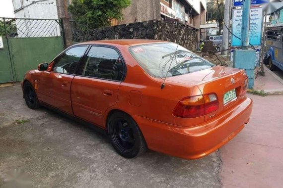 2000 Honda Civic SiR Manual Orange For Sale 