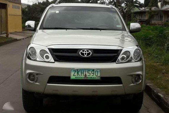 Toyota Fortuner G Diesel AT 2007 For Sale 