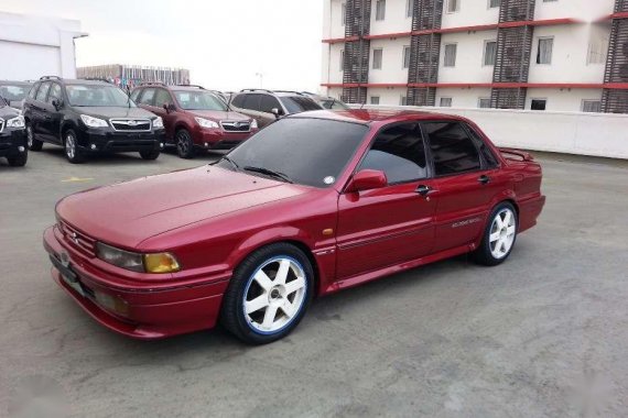 1993 Mitsubishi Galant Red Sedan For Sale 