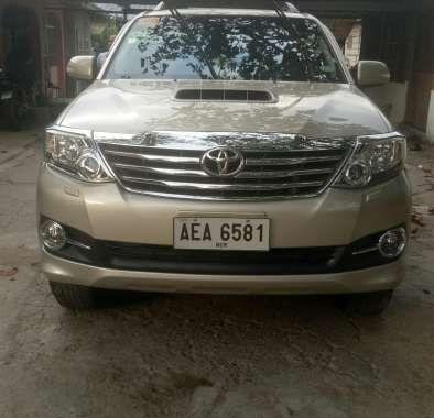 Toyota Furtuner V 4x2 2014 AT FOR SALE