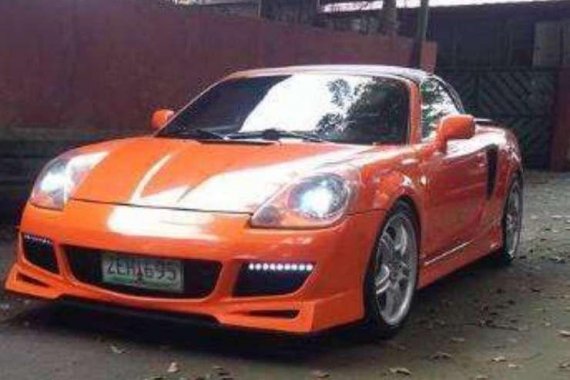 Toyota MRs MR2 Spyder Orange For Sale 