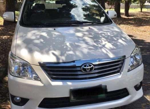 Good as new Toyota Innova G 2013 for sale