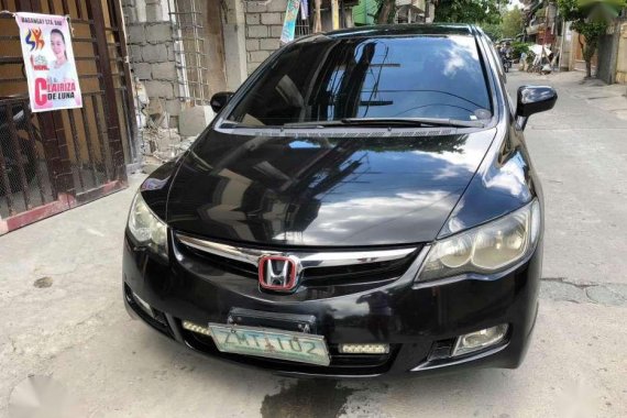 Honda Civic FD 2007 AT Black For Sale 