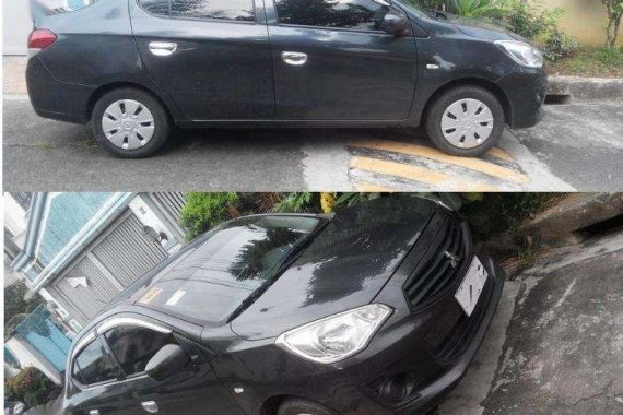 Mitsubishi Mirage glx 2015 grab-gas