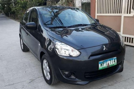 2013 Mitsubishi Mirage GrayManual alt wigo hyundai getz suzuki celerio