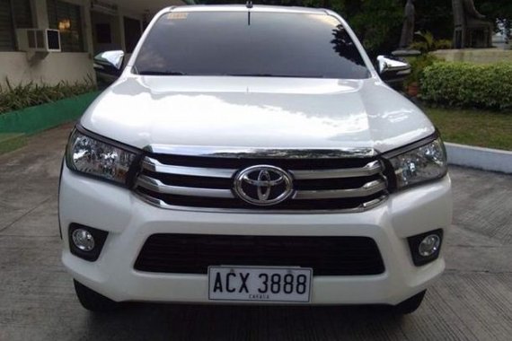 Toyota Hilux G 2016 for sale 