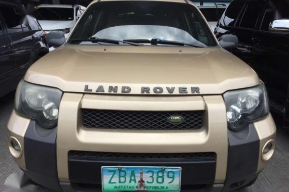 2005 Land Rover Freelander 25L gas 4x4 for sale 