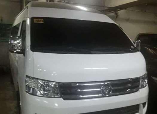 2017 Foton View Traveller White For Sale 