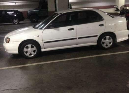 2001 Suzuki Esteem Sedan White For Sale 