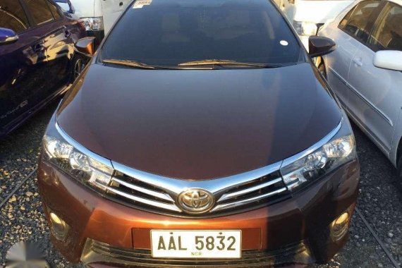 2015 Toyota Corolla Altis 1.6 G 6 Speed MT