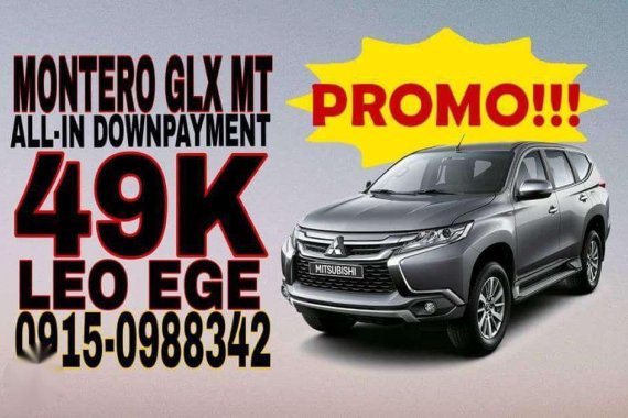 New 2017 Mitsubishi Montero Sport Glx For Sale 