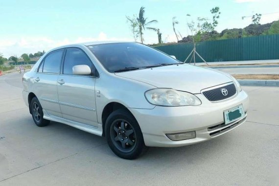 Toyota Corolla Altis G 2001 Silver For Sale 