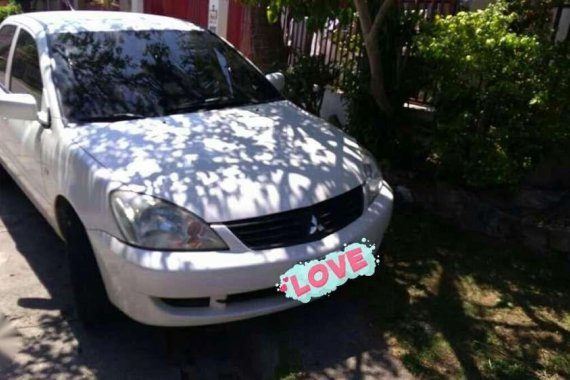 2007 Mitsubishi Lancer Glx White For Sale 
