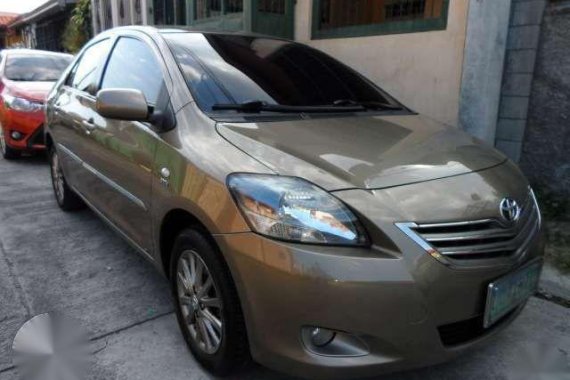 Toyota 1.3 G Vios 2013 AT Brown For Sale 