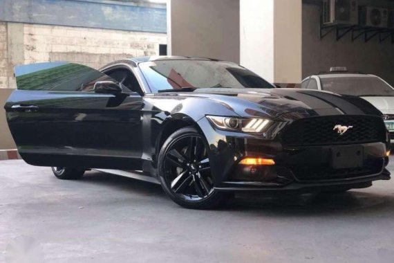 Ford Mustang Black 2.3 2015 Black For Sale 