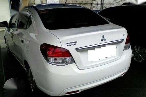 Grab Mitsubishi Mirage G4 White MT 2016 No assume balance