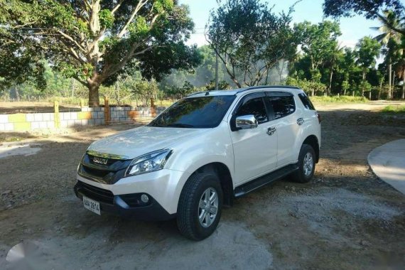 Isuzu Mu X manual 2016 FOR SALE 