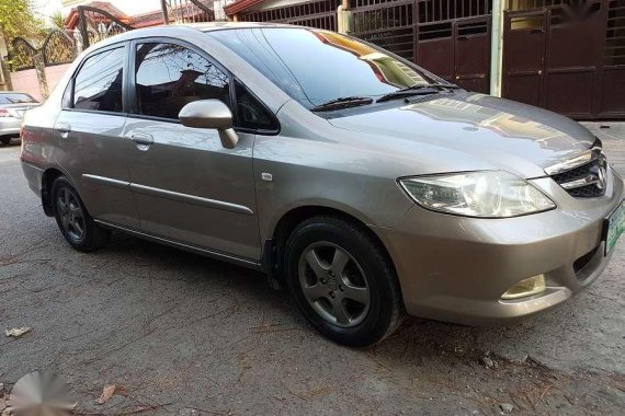 Honda City 07 AT 1.3 all pwr orignl paint 7speed tpid gas ice cold AC